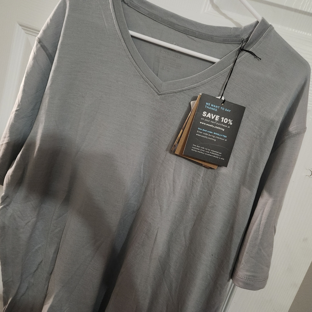 Icebreaker Gray Merino Wool Top